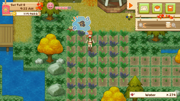 Crop Tutorial - Harvest Moon: Light of Hope Walkthrough > Ushi No Tane