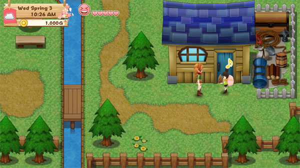 Harvest Moon: Light of Hope Walkthrough - The Second Tablet > Ushi No Tane